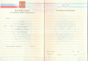 Аттестат за 9 класс 2007-2010 в Рыбинске